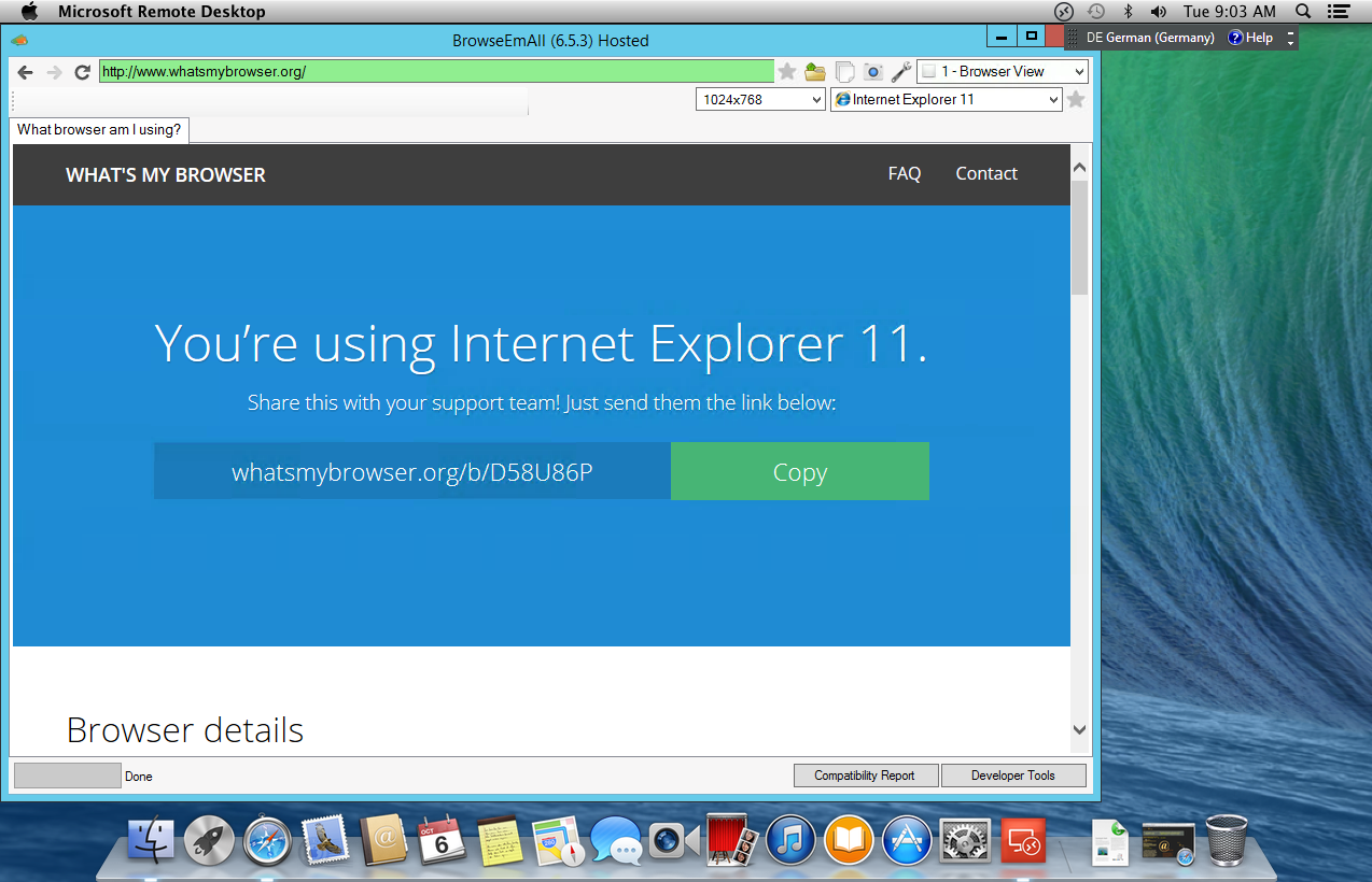internet explorer 10 download for mac download
