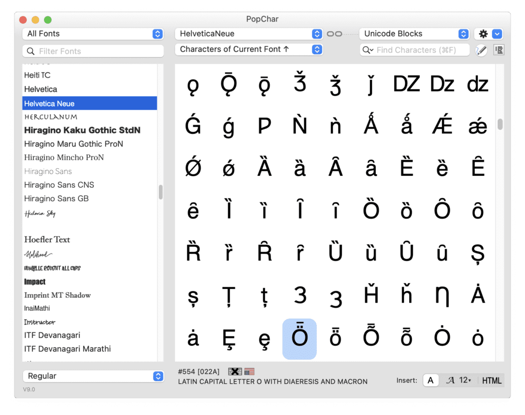 business fonts for mac